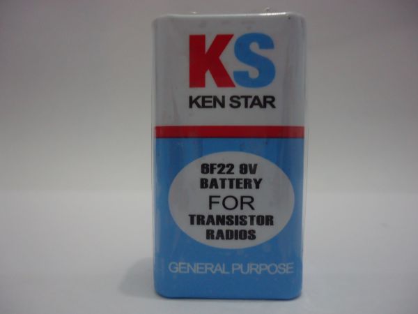 Bateria 9v Ken Star 6f22 Caixa C/ 10 Unidades